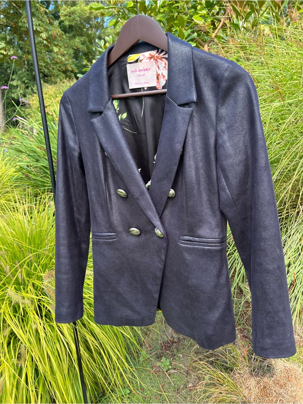 Pink Amber Navy blazer